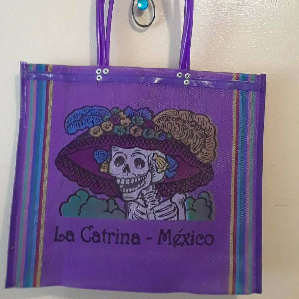 Catrina Purple Grocery/Market Bag😍💞